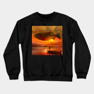 Bass fishing Crewneck Sweatshirt